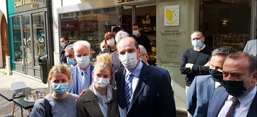 Blois : Jean Castex à la rencontre des commerçants