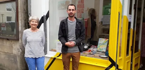 Une boutique du Secours Populaire dans le centre-ville du Mans