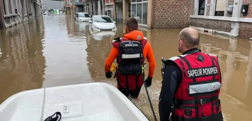 Nogent-le-Rotrou : la Sécurité civile mobilisée en Belgique