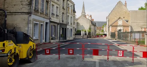 Vendôme : chantier de marquage rue Poterie ce lundi