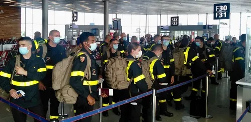 Séisme en Haïti : les sapeurs-sauveteurs de Nogent-le-Rotrou en...