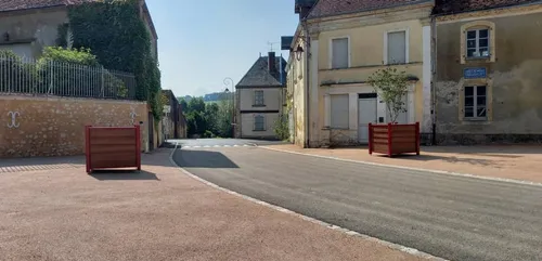 Théligny : on inaugure les travaux du centre-bourg