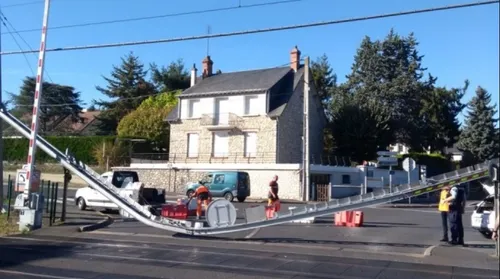Montrichard : accident sur le passage à niveau, trafic interrompu