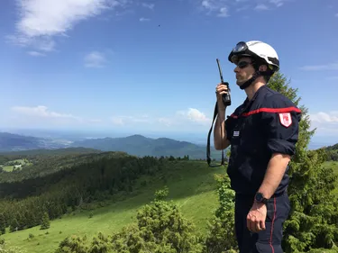 Les pompiers formés aux feux de forêt dans la vallée de Munster