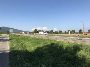 Déviation de Châtenois : route des vins fermée