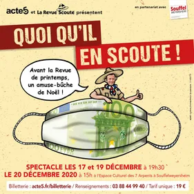 Les Scouts sur les planches pour trois dates exceptionnelles 