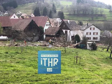 Une explosion dans une maison à Soultzeren