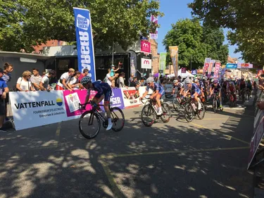 Le Tour Alsace de passage à Sélestat