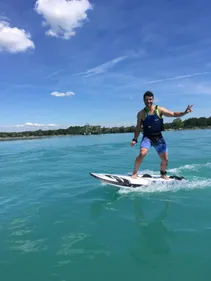 Testez le surf à moteur électrique à Lauterbourg