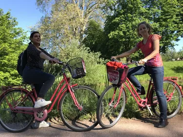 Céline (et Carole) à vélo : boucle urbaine à Strasbourg