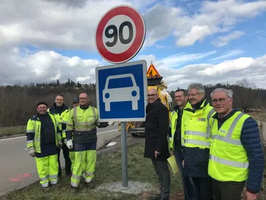 Six routes du Bas-Rhin repassent à 90 km/h