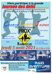 Une "Journée des défis" organisée par la Police Nationale de Mulhouse