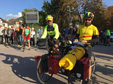 Maxime, de Ribeauvillé, en route pour le contour de France à vélo