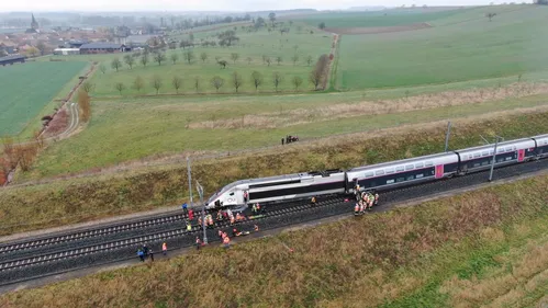 Un TGV déraille près de Saverne 