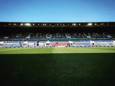 Strasbourg : l'équipe de France de football à la Meinau 