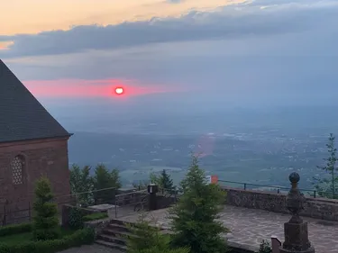 Une marche de nuit entre Strasbourg et le Mont Sainte-Odile