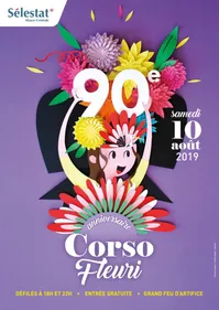 Sélestat : Le Corso Fleuri célèbre son 90ème anniversaire 