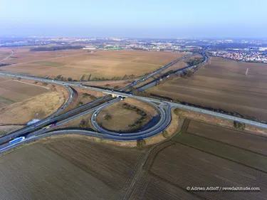 Geispolsheim : 6 mois de travaux sur l'échangeur...et la galère sur...