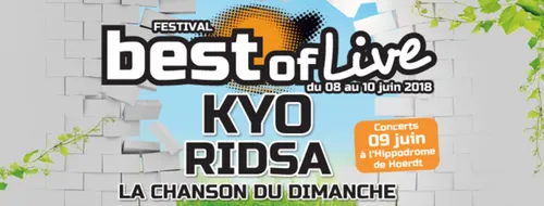 Ce week-end le festival Best Of Live à Hoerdt !