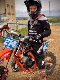 Un jeune Alsacien de 10 ans déjà futur champion de motocross