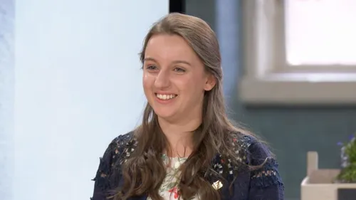 Une jeune créatrice d'entreprise dans "Qui veut être mon associé ?"...