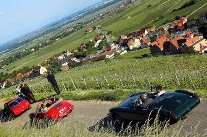 150 voitures d'exception en balade près de Mulhouse