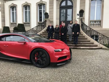 Dans les ateliers Bugatti à Molsheim