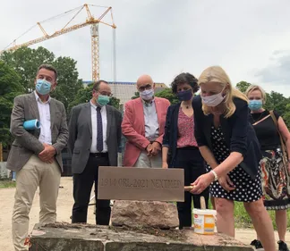 Le futur complexe Nextmed : un centre de recherche médicale à...