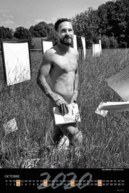 Un facteur de Sarre-Union se dénude pour la bonne cause ! 