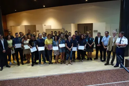 Des facteurs prêtent serment à Strasbourg