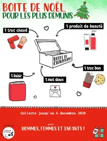 Une avalanche de boîtes de Noël pour les plus démunis