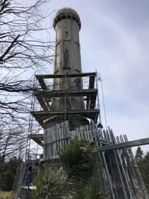 Début de la rénovation de la Tour du Champ du Feu