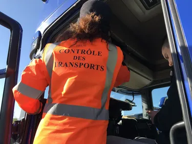 Grosse opération de contrôle chez les camionneurs