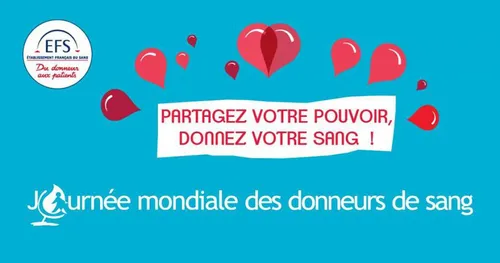 Le jour J pour donner votre sang ! 