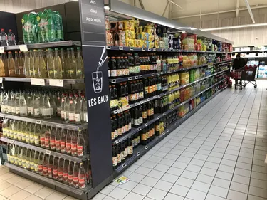 Calme et sérénité au supermarché