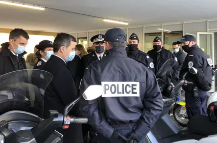 Gérald Darmanin en déplacement à Strasbourg et à Colmar  :...