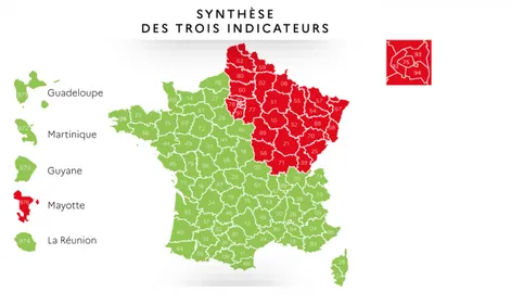 Carte Covid-19 : le rouge jugé trop stigmatisant