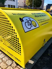 A Strasbourg, garez votre vélo en toute sécurité