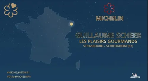 Le Guide Michelin : un nouveau deux étoiles en Alsace