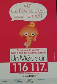 Appelez un médecin au 116 117 à partir d'aujourd'hui
