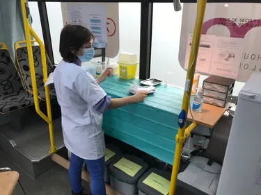 Un bus pour se faire vacciner près de Mulhouse