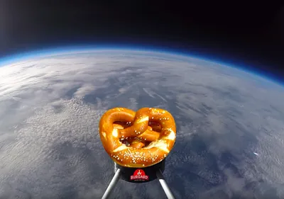 Strasbourg : lancement des bretzels de l'espace !