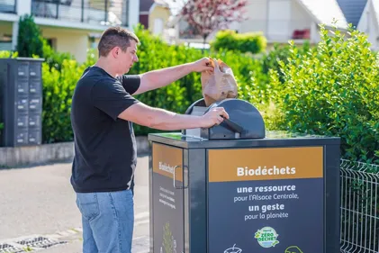 Centre-Alsace : le tri des biodéchets, une réussite dès la première...
