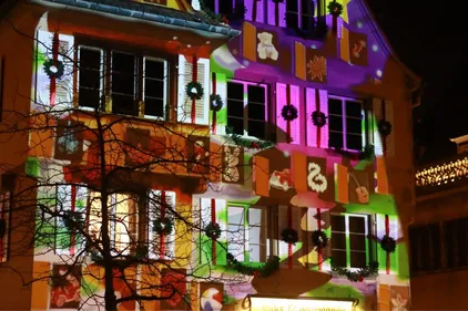Coup d'envoi des illuminations de Noël en Alsace