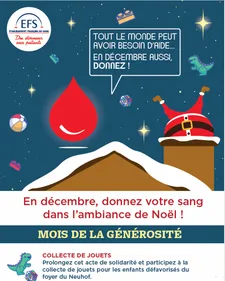 Journée pull moche de Noël : donnez votre sang dans une ambiance...