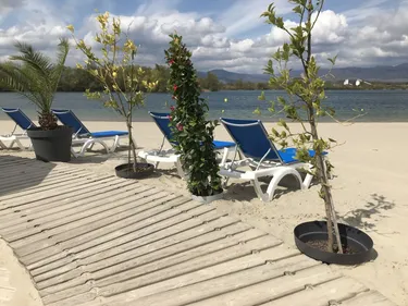Plage, soleil et jeux à la base nautique de Colmar-Houssen
