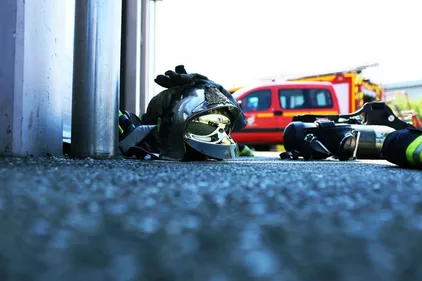 Ambiance féria ce soir chez les pompiers de Strasbourg 