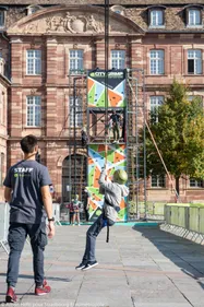"Place à l'aventure" au centre-ville de Strasbourg