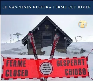 Pas de ski cet hiver au Gaschney