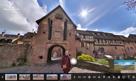 Riquewihr : visitez la cité médiévale virtuellement 
